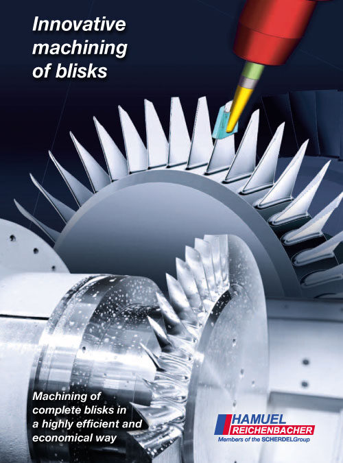 Innovative machining of blisks